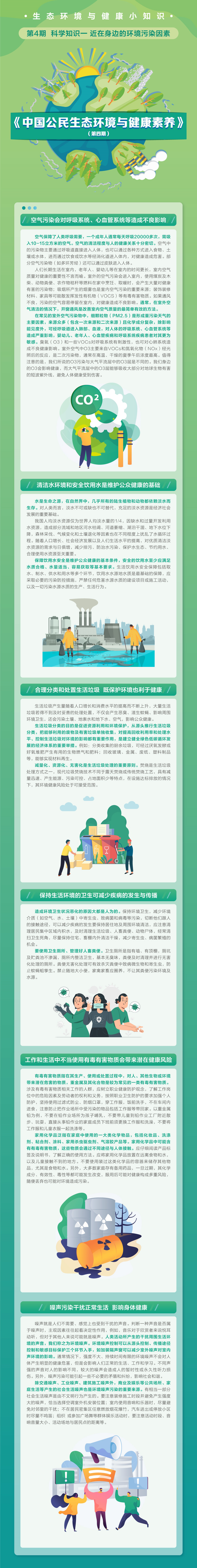 生態(tài)環(huán)境與健康小知識 | 第4期 近在身邊的環(huán)境污染因素