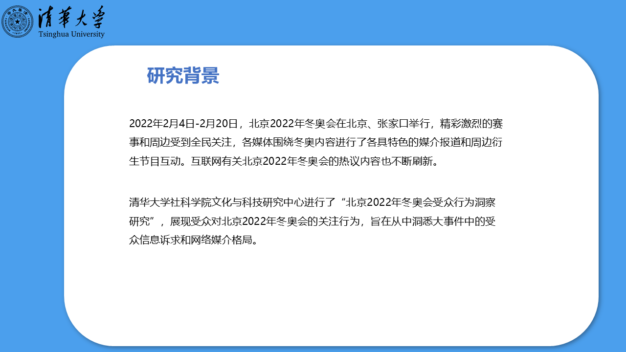 北京2022年冬奧會受眾行為洞察研究報告